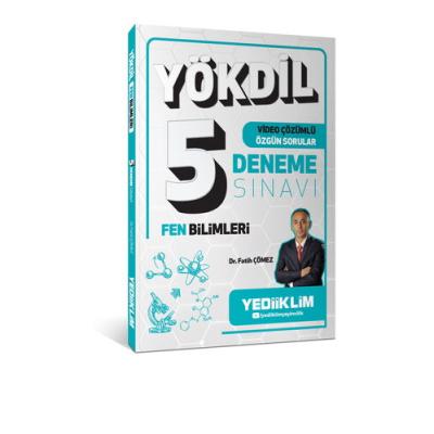 Yediiklim Yayınları YÖKDİL Fen Bilimleri Tamamı Video Çözümlü 5 Deneme