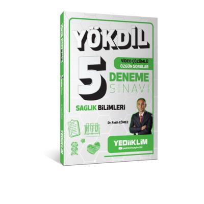 Yediiklim Yayınları YÖKDİL Sağlık Bilimleri Video Çözümlü Özgün Sorular 5 Deneme Sınavı