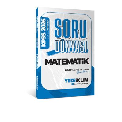 Yediiklim Yayınları 2026 KPSS Genel Yetenek Matematik Soru Dünyası