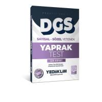 Yediiklim Yayınları 2026 DGS Prestij Serisi Sayısal Sözel Yetenek Çek Kopart Yaprak Test
