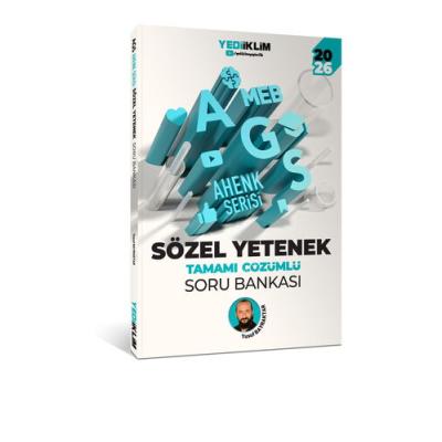 Yediiklim Yayınları 2026 MEB AGS Ahenk Serisi Sözel Yetenek Tamamı Çözümlü Soru Bankası
