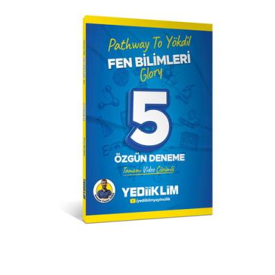 Yediiklim Yayınları Pathway To Yökdil Fen Bilimleri Glory Tamamı Video Çözümlü 5 Özgün Deneme