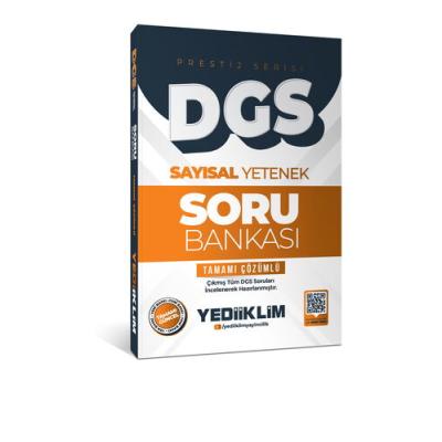Yediiklim Yayınları 2026 DGS Prestij Serisi Sayısal Yetenek Tamamı Çözümlü Soru Bankası
