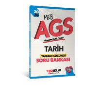 Yediiklim Yayınları 2026 MEB AGS Tarih Tamamı Çözümlü Soru Bankası