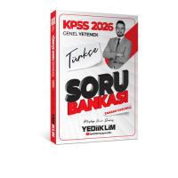 Yediiklim Yayınları 2026 KPSS Genel Yetenek Türkçe Tamamı Çözümlü Soru Bankası