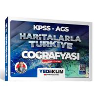 Yediiklim Yayınları 2026 KPSS AGS Haritalarla Türkiye Coğrafyası Hem Konu Hem Soru -Hakan Bileyen