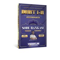 Yediiklim Yayınları Diyanet İşleri Başkanlığı DHBT I-II Ortaöğretim - Ön Lisans - Lisans Tamamı Çözümlü Soru Bankası