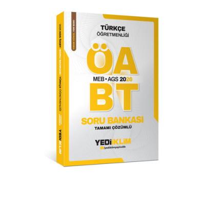 Yediiklim 2026 MEB AGS ÖABT Türkçe Öğretmenliği Tamamı Çözümlü Soru Bankası