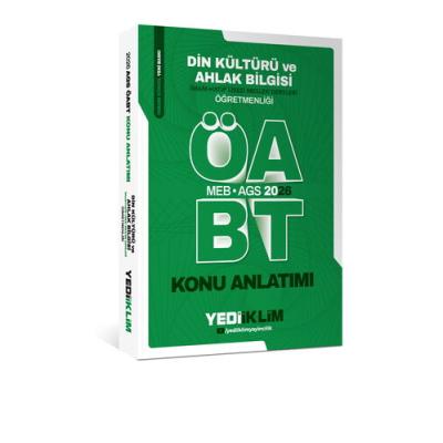 Yediiklim 2026 MEB AGS ÖABT Din Kültürü Ve Ahlak Bilgisi Öğretmenliği  Konu Anlatımı