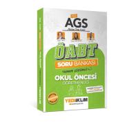 Yediiklim Yayınları 2026 MEB AGS ÖABT Okul Öncesi Öğretmenliği Tamamı Çözümlü Soru Bankası