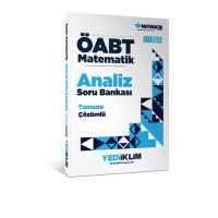 Yediiklim Yayınları ÖABT Matematik Öğretmenliği Analiz Tamamı Çözümlü Soru Bankası