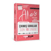 Yediiklim Yayınları ALES Master Serisi Sayısal Sözel Yetenek Tamamı Çözümlü Son 10 Sınav Çıkmış Sorular (6 Temmuz 2025 Ales-2 Ek