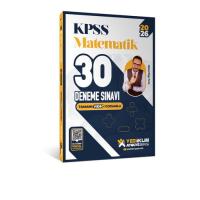 Yediiklim 2026 KPSS Atölye Serisi Matematik 30 Deneme Sınavı Tamamı Video Çözümlü