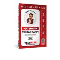 Yediiklim Yayınları 2026 KPSS AGS DGS ALES Matematik Tamamı Video Çözümlü Tekrar Kampı
