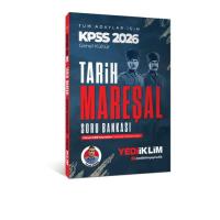 Yediiklim Yayınları 2026 KPSS Mareşal Genel Kültür Tarih Tüm Adaylar İçin Soru Bankası