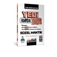 Yediiklim Yayınları Yedi Adımda Temelden Zirveye Sözel Mantık Video Konu Anlatımlı Video Çözümlü Soru Bankası