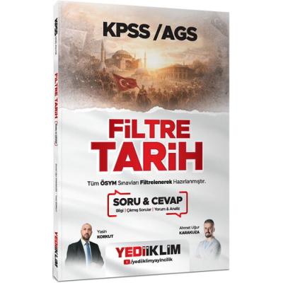 Yediiklim Yayınları 2026 KPSS AGS Filtre Tarih Soru Cevap