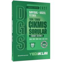 Yediiklim Yayınları 2027 DGS Sayısal Sözel Yetenek Son 7 Sınav Tamamı Çözümlü Çıkmış Sorular