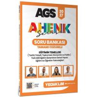 Yediiklim Yayınları 2027 AGS Ahenk Serisi Eğitimin Temelleri Tamamı Çözümlü Soru Bankası