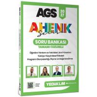 Yediiklim Yayınları 2027 AGS Ahenk Serisi ÖYT Sınıf Yönetimi TYMM Program Okuryazarlığı Ölçme ve Değerlendirme Tamamı Çözümlü Soru Bankası