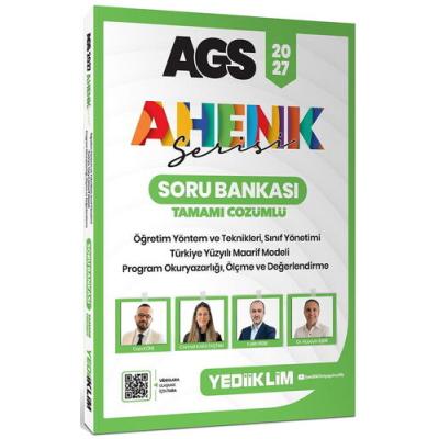 Yediiklim Yayınları 2027 AGS Ahenk Serisi ÖYT Sınıf Yönetimi TYMM Program Okuryazarlığı Ölçme ve Değerlendirme Tamamı Çözümlü Soru Bankası