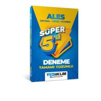 Yediiklim Yayınları 2027 ALES Tamamı Çözümlü Süper 5'li Deneme