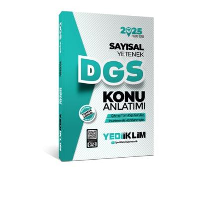 Yediiklim Yayınları 2025 DGS Sayısal Yetenek Konu Anlatımı