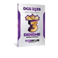 Yediiklim Yayınları 2025 DGS Tamamı Çözümlü 3 Yıldız Deneme