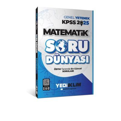 Yediiklim Yayınları 2025 Genel Kültür Matematik Soru Dünyası
