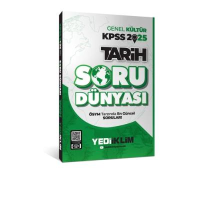 Yediiklim Yayınları 2025 Genel Kültür Tarih Soru Dünyası