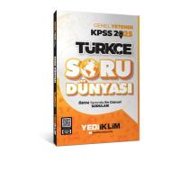 Yediiklim Yayınları 2025 Genel Kültür Türkçe Soru Dünyası