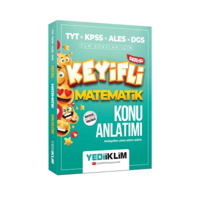 Yediiklim Yayınları TytKpssAlesDgs Keyifli Matematik Konu Anlatımı