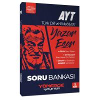 Yönerge Yayınları YKS AYT Türk Dili ve Edebiyatı Yazar Eser Soru Bankası
