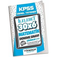 Yönerge Yayınları KPSS Matematik İLELEBET 30x6 Deneme Çözümlü