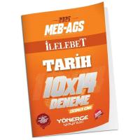 Yönerge Yayınları 2025 MEB-AGS Tarih İLELEBET 10x14 Deneme Çözümlü