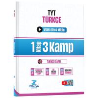 Zeduva Yayınları Türkçe Saati TYT Türkçe 1 Kitap 3 Kamp Video Ders Kitabı