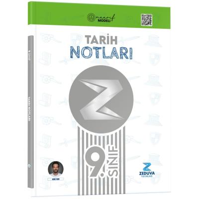 Zeduva Yayınları Soner Ardıç 9. Sınıf Maarif Modeli Tarih Notları 