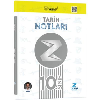 Zeduva Yayınları Soner Ardıç 10. Sınıf Maarif Modeli Tarih Notları 