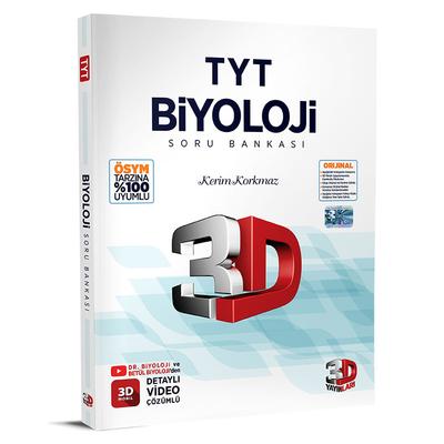 3D Yayınları Tyt Biyoloji Soru Bankası