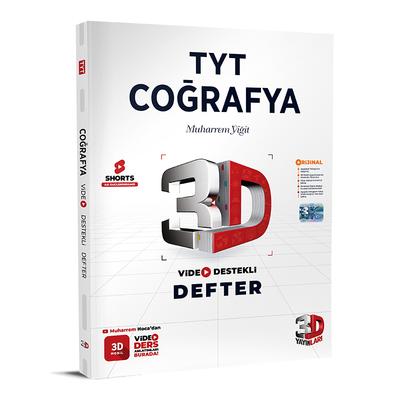 3D Yayınları TYT Coğrafya Video Destekli Defter