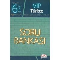 6. Sınıf VIP Türkçe Soru Bankası Editör Yayınevi 