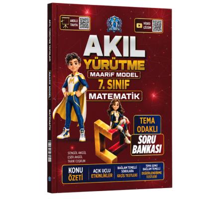 Akıl Yürütme Yayınları 7. Sınıf Matematik Maarif Model Tema Odaklı Soru Bankası