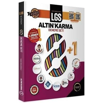 Altın Karma Yayınları LGS 8. Sınıf 1. Dönem Altın Karma 8+1 Deneme Seti