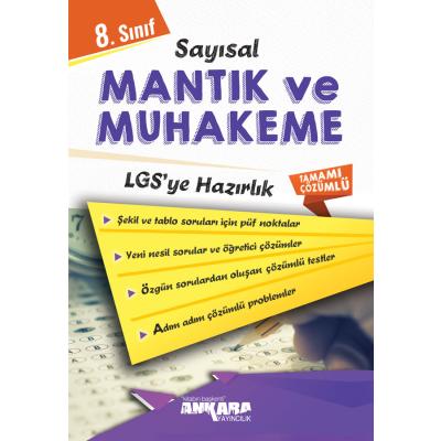 Ankara Yayıncılık LGS 8. Sınıf Sayısal Mantık ve Muhakeme Soru Bankası