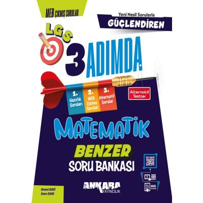 Ankara Yayıncılık LGS 8. Sınıf Güçlendiren 3 Adımda Benzer Matematik Soru Bankası