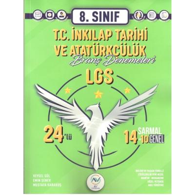 Av Akıllı Versiyon Yayınları Lgs 8. Sınıf T.c. İnkılap Tarihi Ve Atatürkçülük 24 Branş Deneme