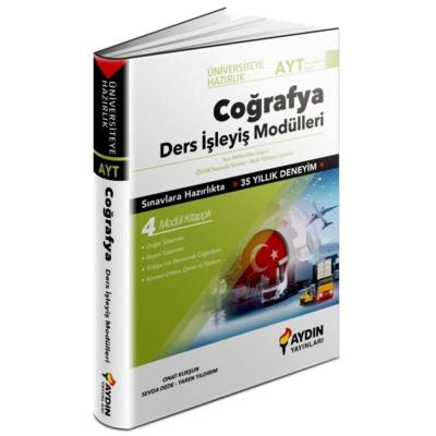 Aydın Yayınları Ayt Coğrafya Üniversiteye Hazırlık Ders İşleyiş Modülleri