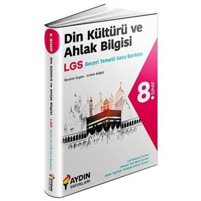 Aydın Yayınları LGS 8. Sınıf Din Kültürü ve Ahlak Bilgisi Beceri Temelli Soru Bankası
