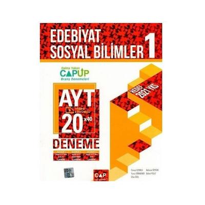 AYT Edebiyat Sosyal Bilimler 1 Up 20 x 40 Deneme Çap Yayınları 2021