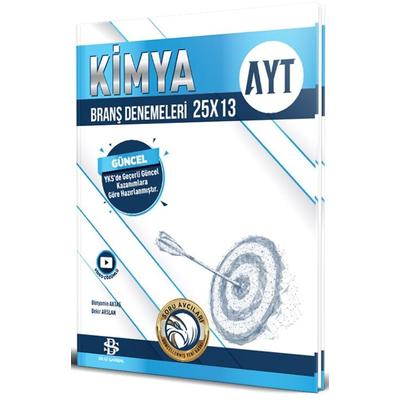 AYT Kimya 25x13 Branş Denemeleri Video Çözümlü Bilgi Sarmal Yayınları 2021